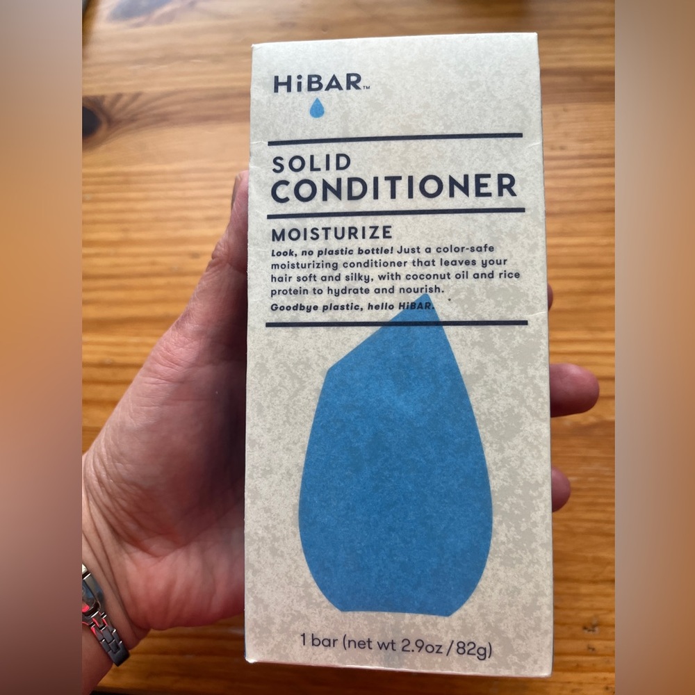 HI BAR Solid Hair Conditioner Natural Travel Coconut Moisturizer Sephora Eco New